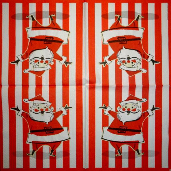 NW-164 Weihnachtsmann - 3-lagig - Design Design - Becky Denny